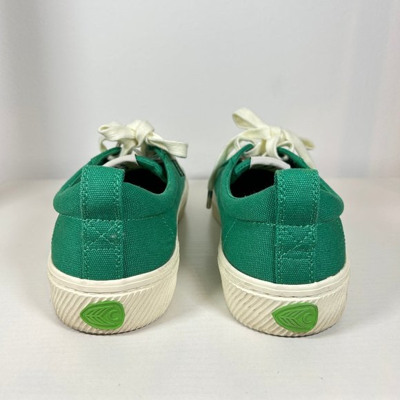 Cariuma OCA Low Green Canvas Sneakers (Size: 8.5 WOMENS) (Size: 7 MENS) - Picture 4 of 10